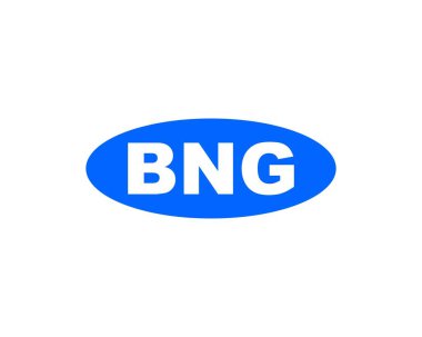 BNG logo tasarım vektör şablonu. BNG