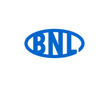 BNL Logo tasarım vektör şablonu. BNL