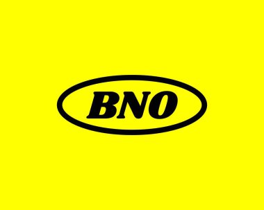 BNO logo tasarım vektör şablonu. BNO