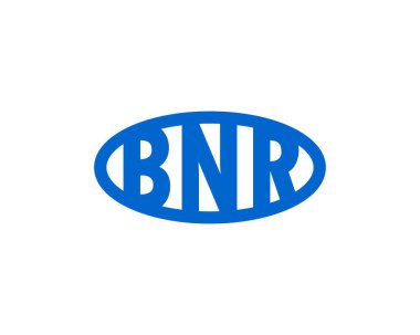 BNR logo tasarım vektör şablonu. BNR