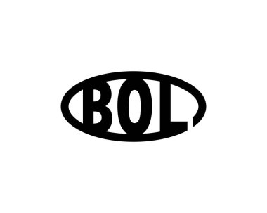 BOL logo tasarım vektör şablonu. BOL