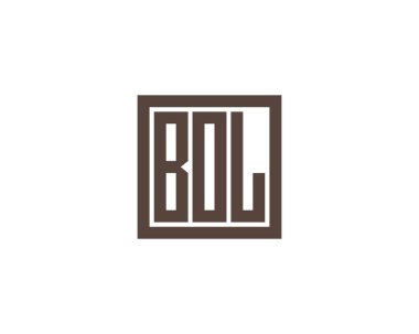 BOL logo tasarım vektör şablonu. BOL
