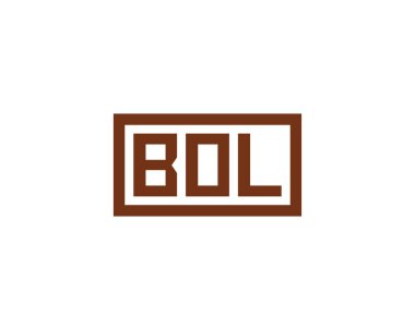 BOL logo tasarım vektör şablonu. BOL