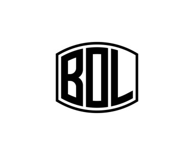 BOL logo tasarım vektör şablonu. BOL