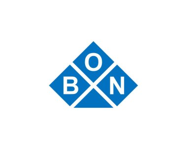 BON Logo tasarım vektör şablonu. BON