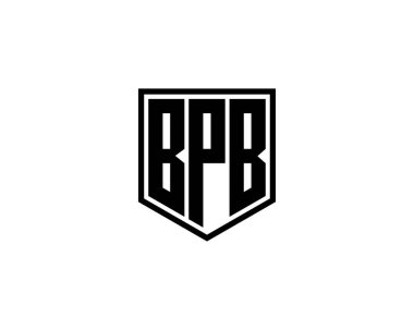 BPB Logo tasarım vektör şablonu. BPB