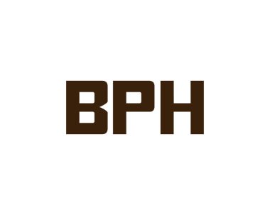 BPH logo tasarım vektör şablonu. BPH