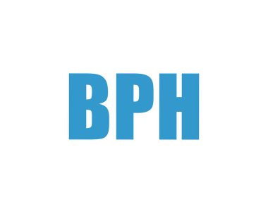 BPH logo tasarım vektör şablonu. BPH