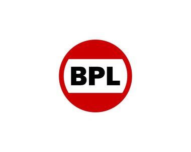 BPL logo tasarım vektör şablonu. BPL