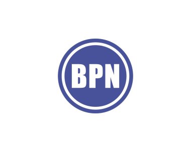 BPN logo tasarım vektör şablonu. BPN