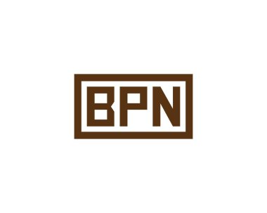 BPN logo tasarım vektör şablonu. BPN