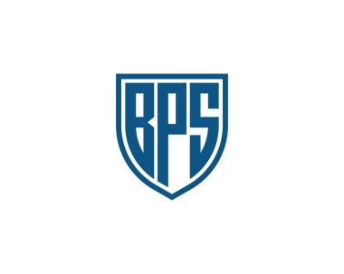 BPS logo tasarım vektör şablonu. BPS