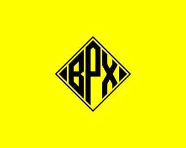 BPX logo tasarım vektör şablonu. BPX