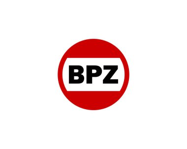 BPZ logo tasarım vektör şablonu. BPZ