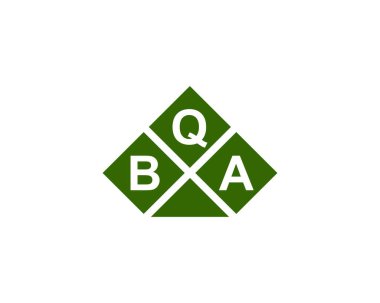 BQA logo tasarım vektör şablonu. BQA
