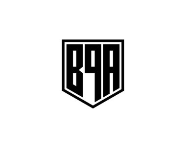 BQA logo tasarım vektör şablonu. BQA