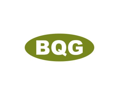 BQG logo tasarım vektör şablonu. BQG