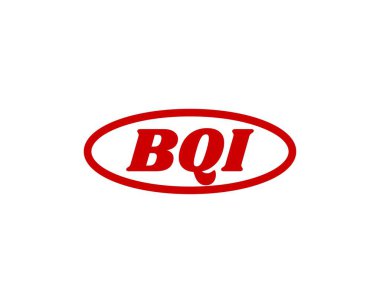 BQI logo tasarım vektör şablonu. BQI