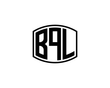 BQL logo tasarım vektör şablonu. BQL