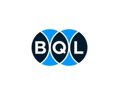 BQL logo tasarım vektör şablonu. BQL