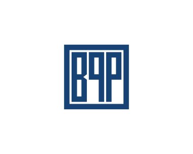 BQP logo tasarım vektör şablonu. BQP