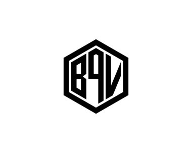 BQV logo tasarım vektör şablonu. BQV