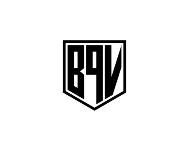 BQV logo tasarım vektör şablonu. BQV