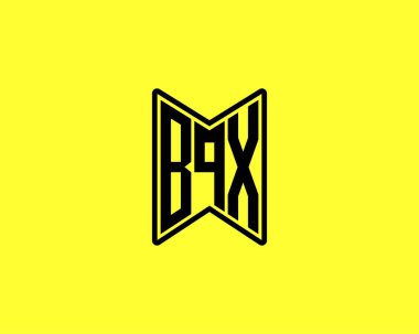 BQX logo tasarım vektör şablonu. BQX