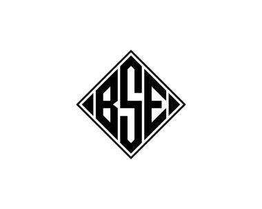 BSE logo tasarım vektör şablonu. BSE