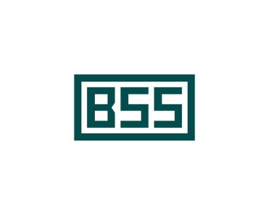 BSS logo tasarım vektör şablonu. BSS