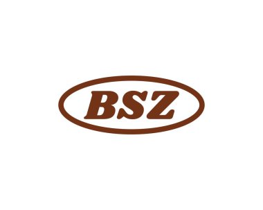 BSZ logo tasarım vektör şablonu. BSZ