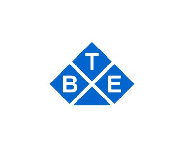 BTE logo tasarım vektör şablonu. BTE