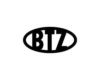 BTZ logo tasarım vektör şablonu. BTZ