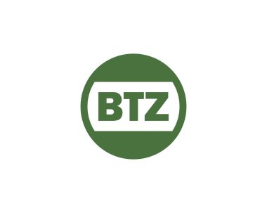 BTZ logo tasarım vektör şablonu. BTZ