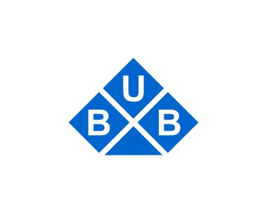 BUB Logo tasarım vektör şablonu. BUB