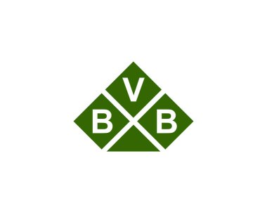 BVB Logo tasarım vektör şablonu. BVB