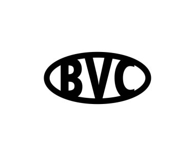 BVC logo tasarım vektör şablonu. BVC