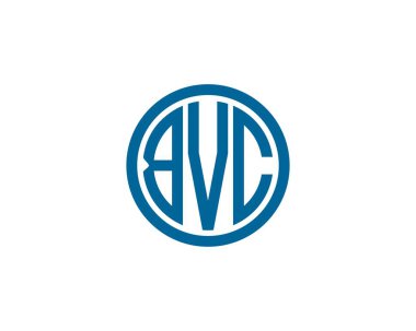 BVC logo tasarım vektör şablonu. BVC