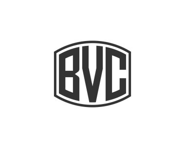 BVC logo tasarım vektör şablonu. BVC