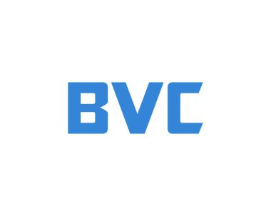 BVC logo tasarım vektör şablonu. BVC
