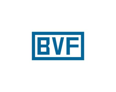 BVF logo tasarım vektör şablonu. BVF