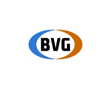 BVG logo tasarım vektör şablonu. BVG