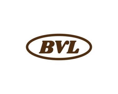 BVL logo tasarım vektör şablonu. BVL