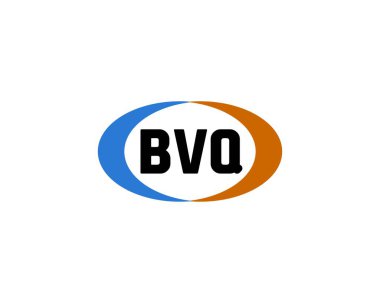 BVQ logo tasarım vektör şablonu. BVQ