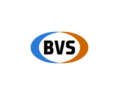 BVS logo tasarım vektör şablonu. BVS