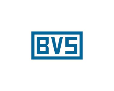 BVS logo tasarım vektör şablonu. BVS