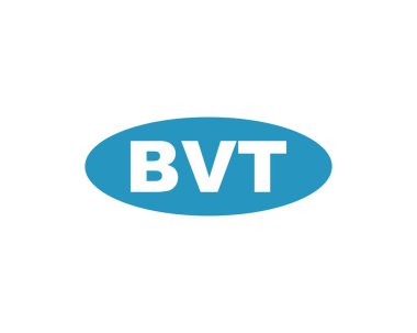 BVT logo tasarım vektör şablonu. BVT