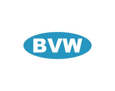 BVW logo tasarım vektör şablonu. BVW