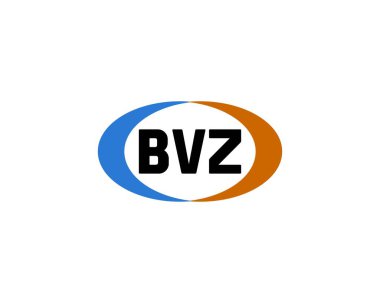 BVZ logo tasarım vektör şablonu. BVZ