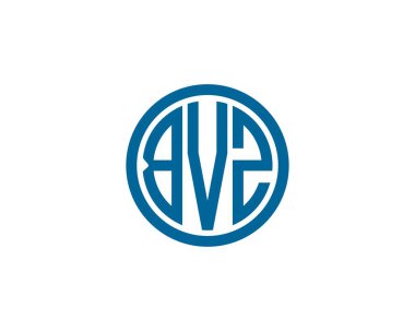 BVZ logo tasarım vektör şablonu. BVZ